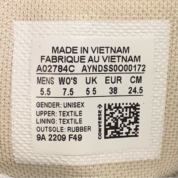 [NEW] CONVERSE CHUCK TAYLOR ALL STAR HIGH CANYON DUSK WOMENS SIZE 7.5 SNEAKERS - Picture 9 of 9